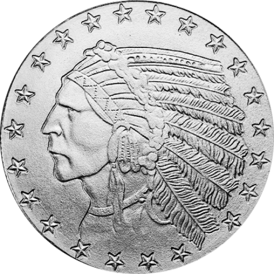 1oz Highland Mint Silver Round